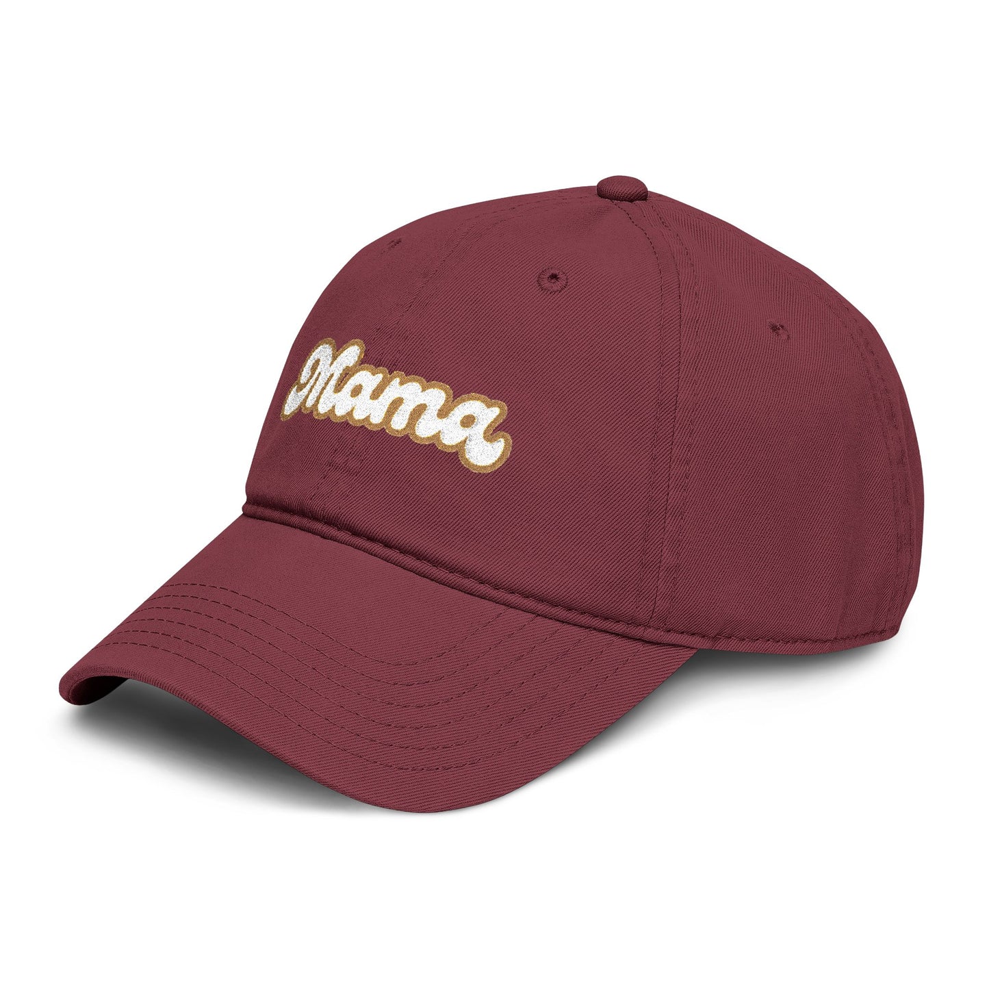Mama Embroidered Baseball Cap ā Vintage Washed Cotton 'Mama' Hat