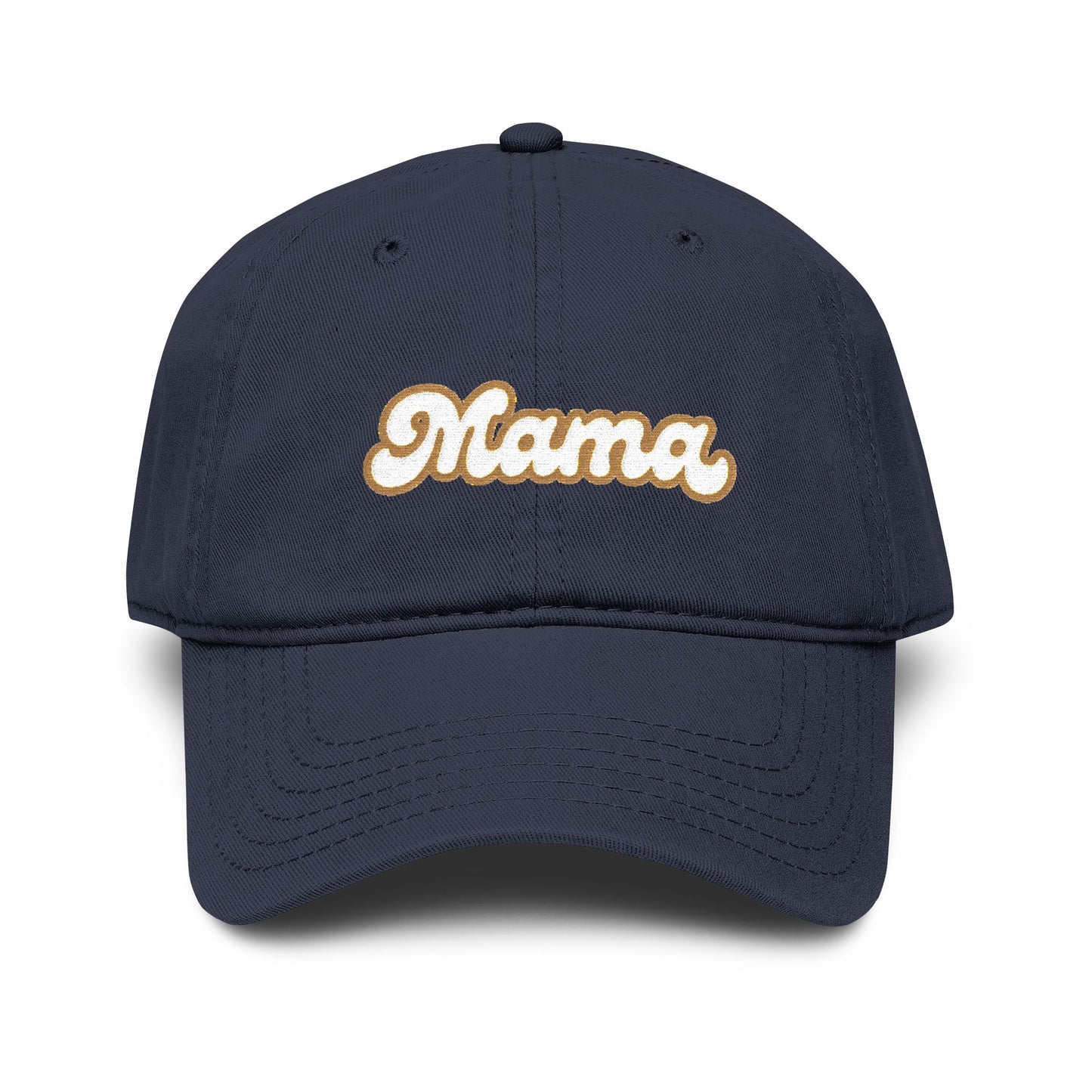 Mama Embroidered Baseball Cap — Vintage Washed Cotton 'Mama' Hat