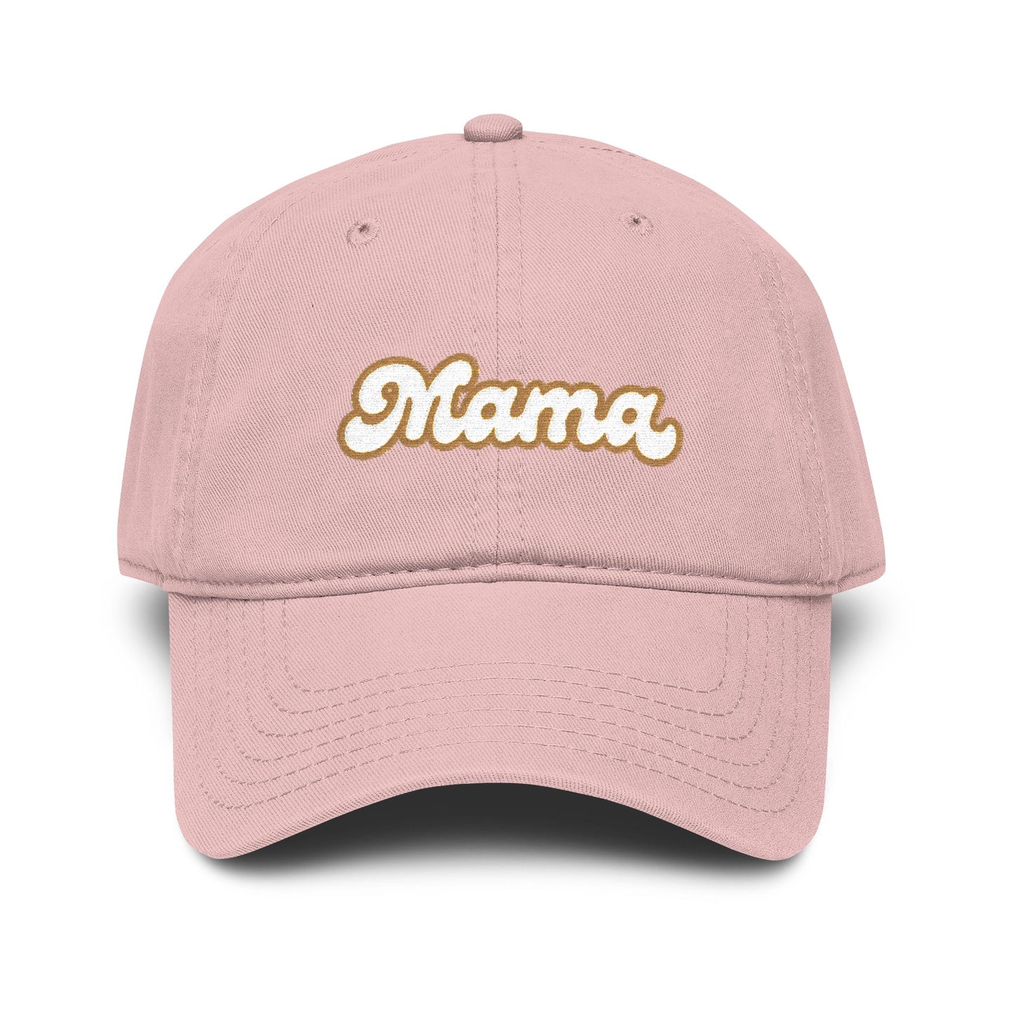 Mama Embroidered Baseball Cap — Vintage Washed Cotton 'Mama' Hat