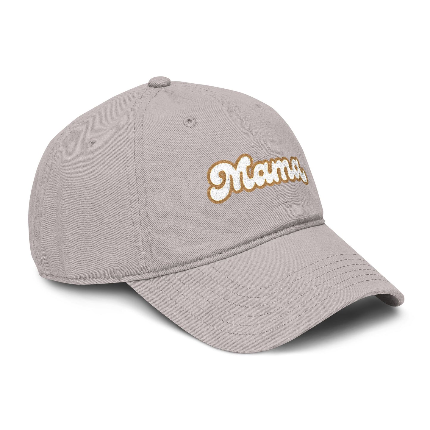 Mama Embroidered Baseball Cap — Vintage Washed Cotton 'Mama' Hat