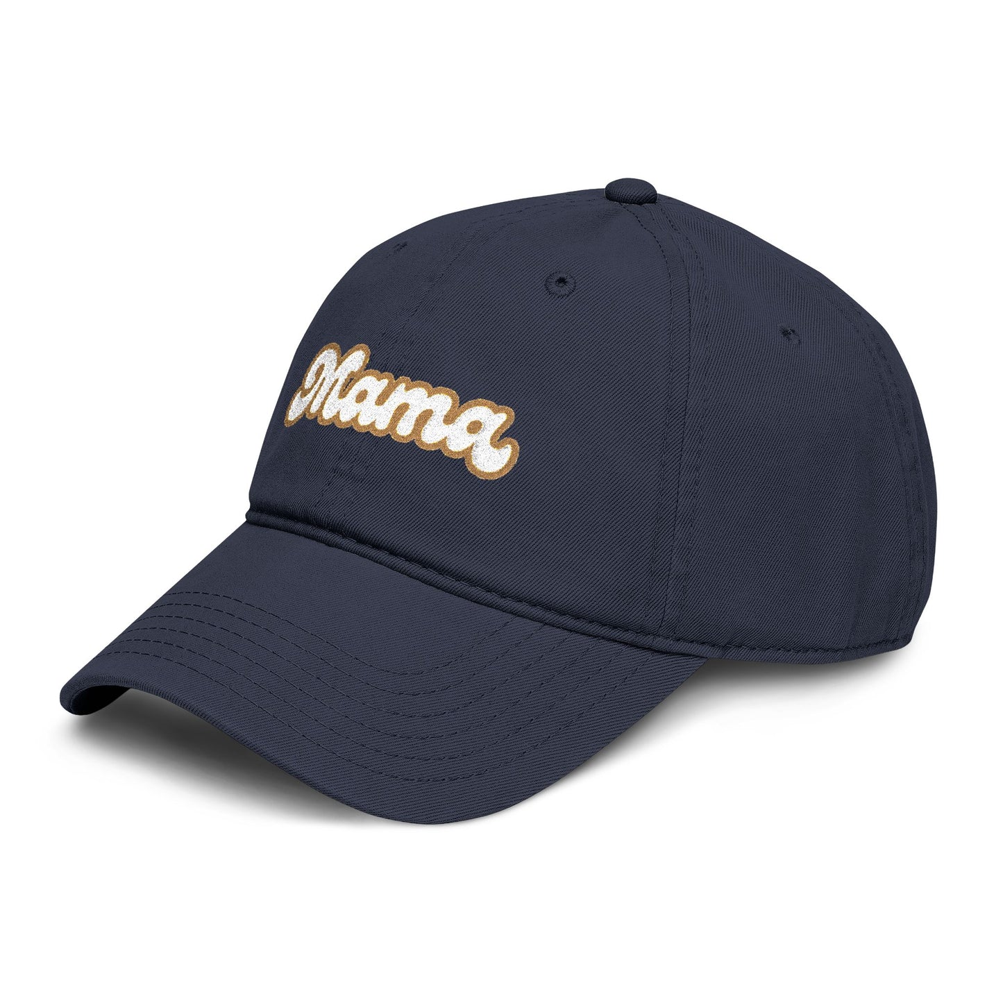 Mama Embroidered Baseball Cap — Vintage Washed Cotton 'Mama' Hat